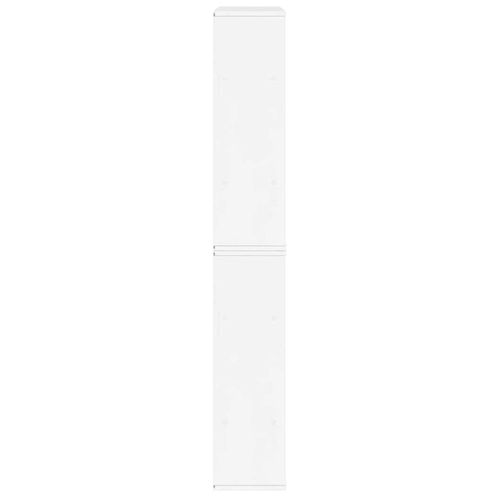 Dulapuri laterale 4 buc ODDA alb 40x24x79 cm lemn masiv de pin WALTI