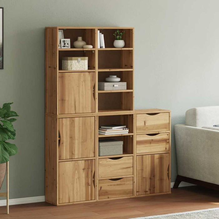 Dulapuri laterale 5 buc "ODDA" 40x24x79 cm lemn masiv de pin WALTI