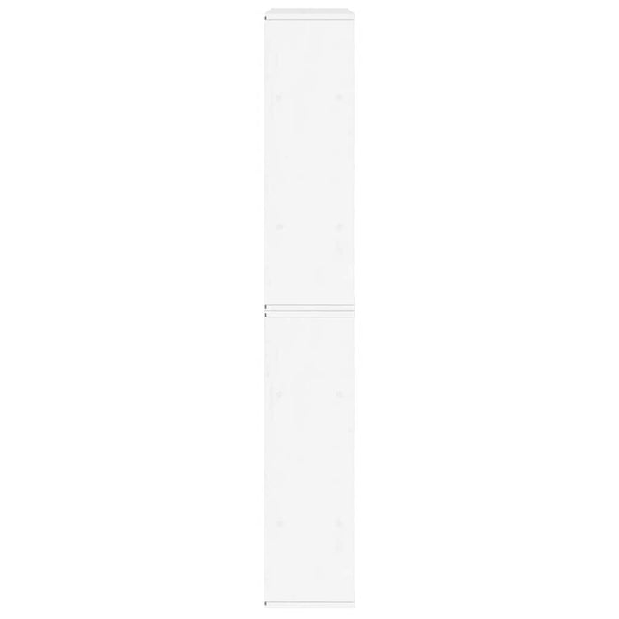 Dulapuri laterale 5 buc ODDA alb 40x24x79 cm lemn masiv de pin WALTI