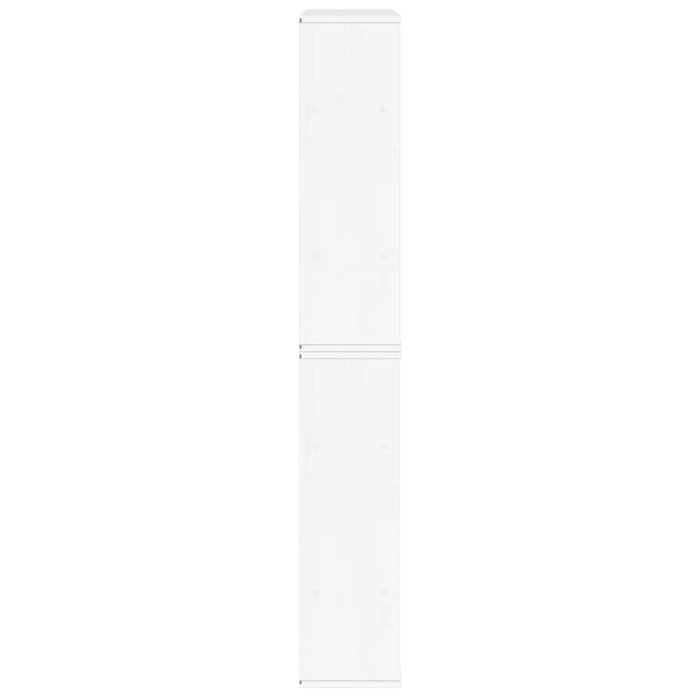 Dulapuri laterale 5 buc ODDA alb 40x24x79 cm lemn masiv de pin WALTI