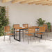 Set de masă pentru grădină 7 pcs Gri Lemn Solid de Acacia - WALTI WALTI