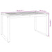 Set de masă pentru grădină 5 pcs Bej 140 x 80 x 75 cm poliratan - WALTI WALTI