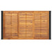 Set de masă pentru grădină 5 pcs Bej 140 x 80 x 75 cm poliratan - WALTI WALTI
