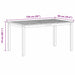 Set mese grădină 5 pcs Negru 150 x 90 x 74 cm Lemn masiv, Metal - WALTI WALTI
