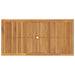 Set dining grădină 7 pcs Bej 200 x 100 x 74 cm Lemn, Metal - WALTI WALTI