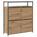 Dulap pentru pantofi cu raft Stejar Artizanal 100 x 34 x 112 cm - WALTI WALTI