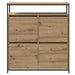 Dulap pentru pantofi cu raft Stejar Artizanal 100 x 34 x 112 cm - WALTI WALTI