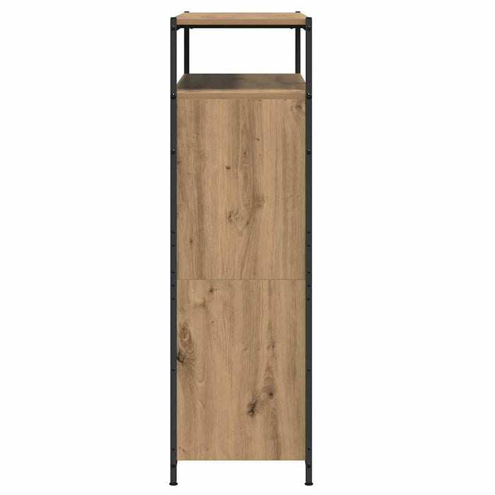 Dulap pentru pantofi cu raft Stejar Artizanal 100 x 34 x 112 cm - WALTI WALTI