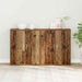 Bufet Pe perete 2 pcs Lemn vechi 60 x 31 x 70 cm Lemn compozit - WALTI WALTI