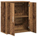 Bufet Pe perete 2 pcs Lemn vechi 60 x 31 x 70 cm Lemn compozit - WALTI WALTI