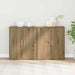 Bufet 2 pcs stejar artizanal 60 x 31 x 70 cm Lemn compozit - WALTI WALTI