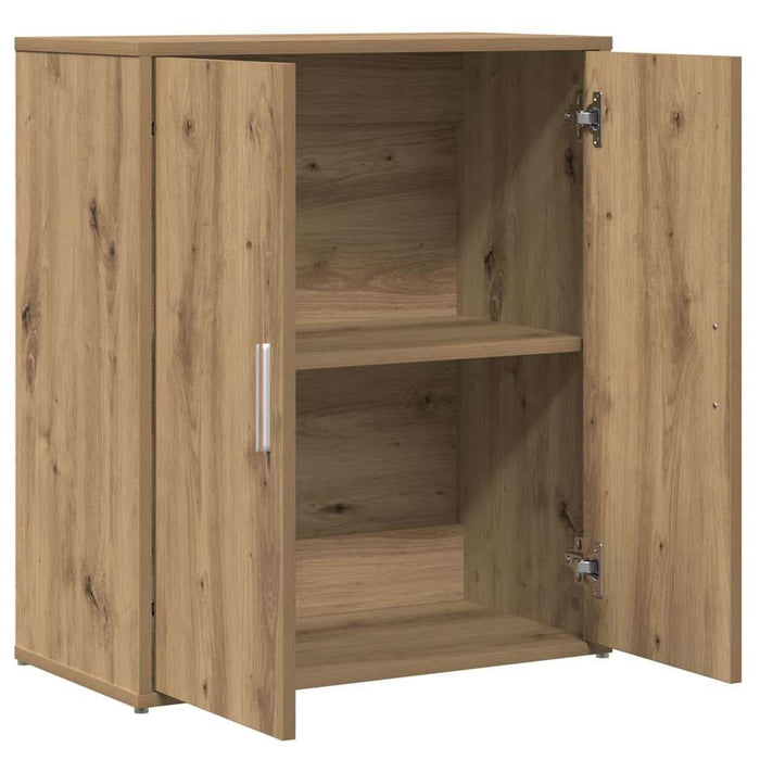 Bufet 2 pcs stejar artizanal 60 x 31 x 70 cm Lemn compozit - WALTI WALTI