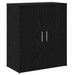 Bufet 2 pcs Stejar negru 60 x 31 x 70 cm Lemn compozit - WALTI WALTI