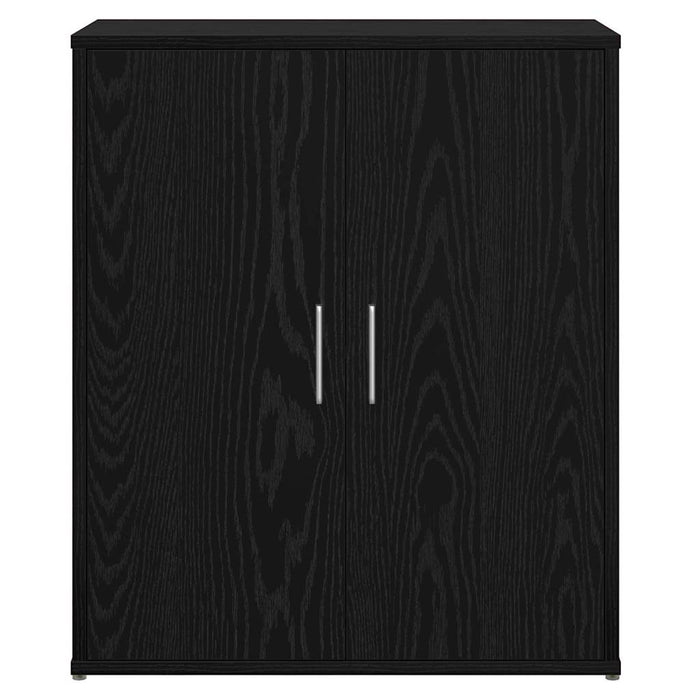 Bufet 2 pcs Stejar negru 60 x 31 x 70 cm Lemn compozit - WALTI WALTI