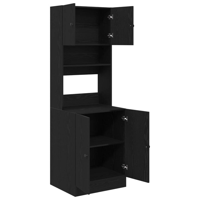 Bufet de bucătărie Stejar Negru 60 x 50 x 180 cm WALTI