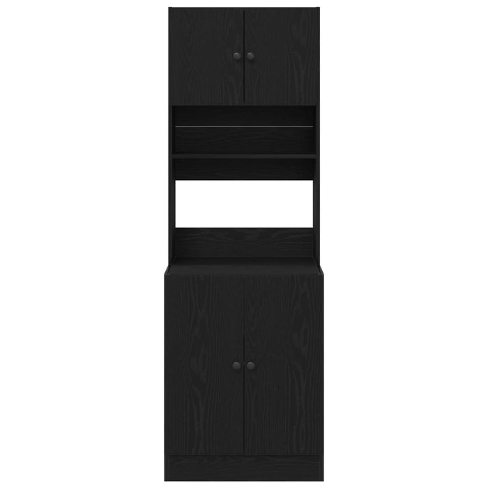 Bufet de bucătărie Stejar Negru 60 x 50 x 180 cm WALTI