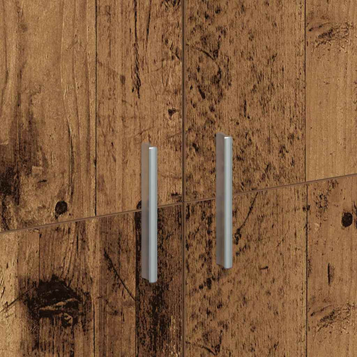 Înălțat 80 x 35 x 180 cm Lemn prelucrat Lemn Vechi WALTI
