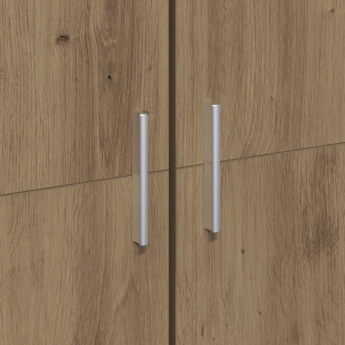 Bufet 70 x 33.5 x 180 cm Lemn compozit Stejar Artizanal - WALTI WALTI