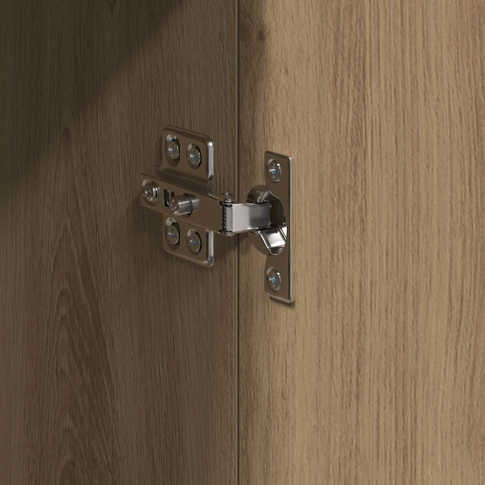 Bufet 70 x 33.5 x 180 cm Lemn compozit Stejar Artizanal - WALTI WALTI