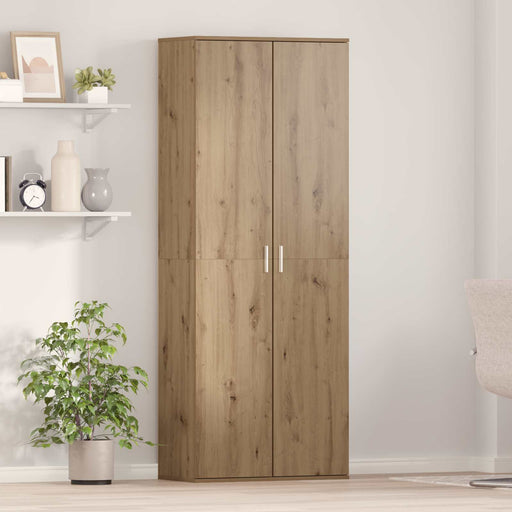 Bufet 70 x 33.5 x 180 cm Lemn compozit Stejar Artizanal - WALTI WALTI