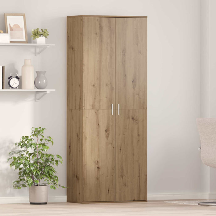 Bufet 70 x 33.5 x 180 cm Lemn compozit Stejar Artizanal - WALTI WALTI