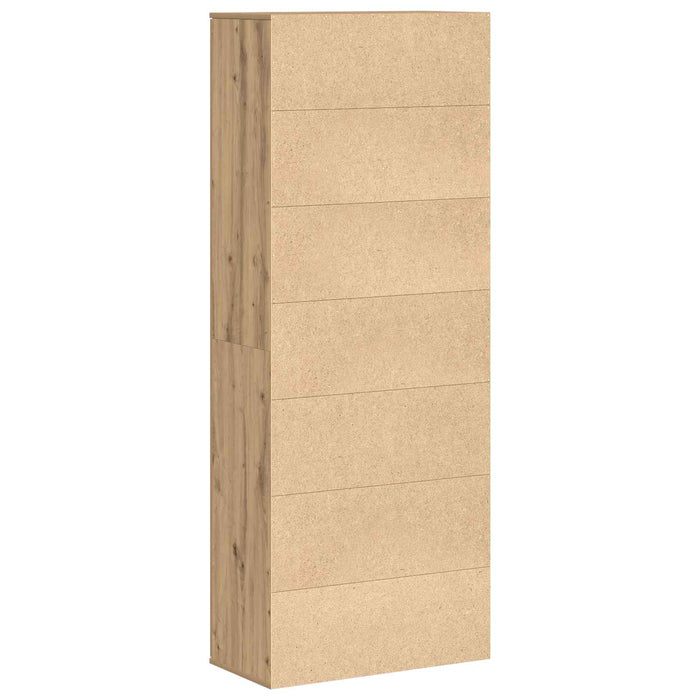 Bufet 70 x 33.5 x 180 cm Lemn compozit Stejar Artizanal - WALTI WALTI