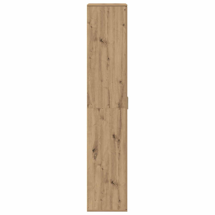 Bufet 70 x 33.5 x 180 cm Lemn compozit Stejar Artizanal - WALTI WALTI