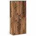 Bufet cu raft cu ușă Lemn Vechi 80 x 39 x 178 cm Lemn compozit - WALTI WALTI
