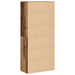 Bufet cu raft cu ușă Lemn Vechi 80 x 39 x 178 cm Lemn compozit - WALTI WALTI