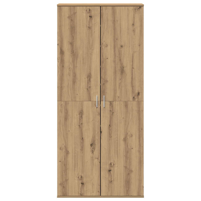 Bufet 80 x 39 x 178 cm Lemn compozit stejar artizanal WALTI