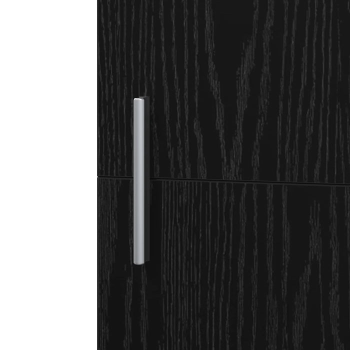 Bufet Stejar Negru 45 x 42,5 x 185 cm WALTI