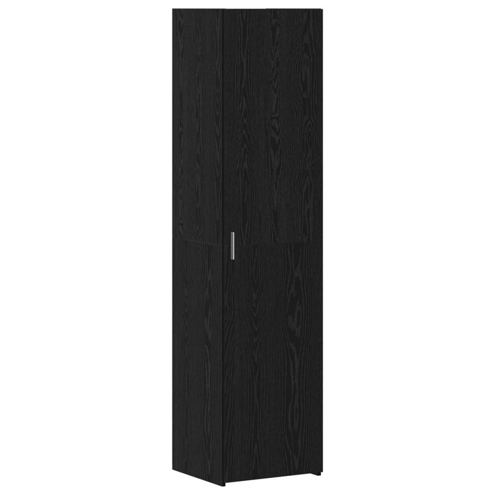 Bufet Stejar Negru 45 x 42,5 x 185 cm WALTI