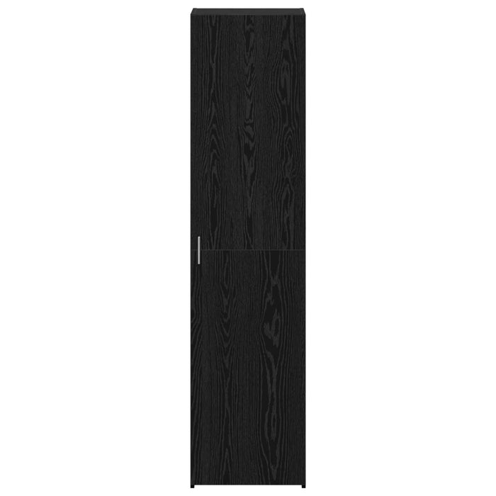 Bufet Stejar Negru 45 x 42,5 x 185 cm WALTI