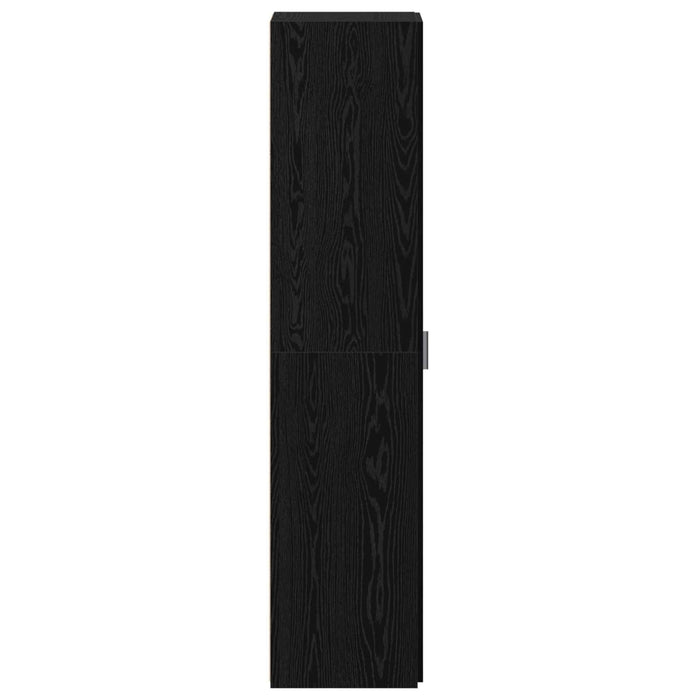 Bufet Stejar Negru 45 x 42,5 x 185 cm WALTI