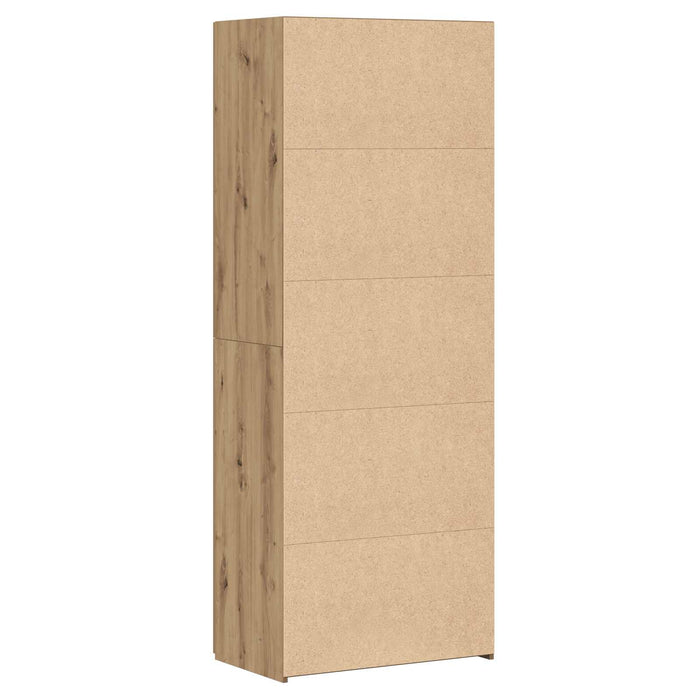Bufet stejar artizanal 70 x 42.5 x 185 cm Lemn compozit - WALTI WALTI