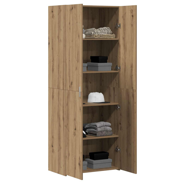 Bufet stejar artizanal 70 x 42.5 x 185 cm Lemn compozit - WALTI WALTI