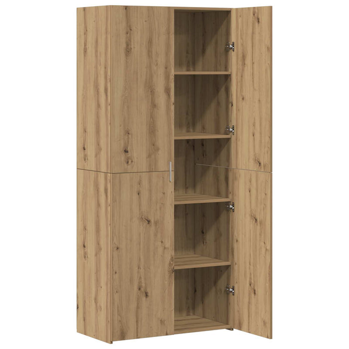 Bufet 2 pcs Stejar Artizanal 80 x 42 x 185 cm - WALTI WALTI