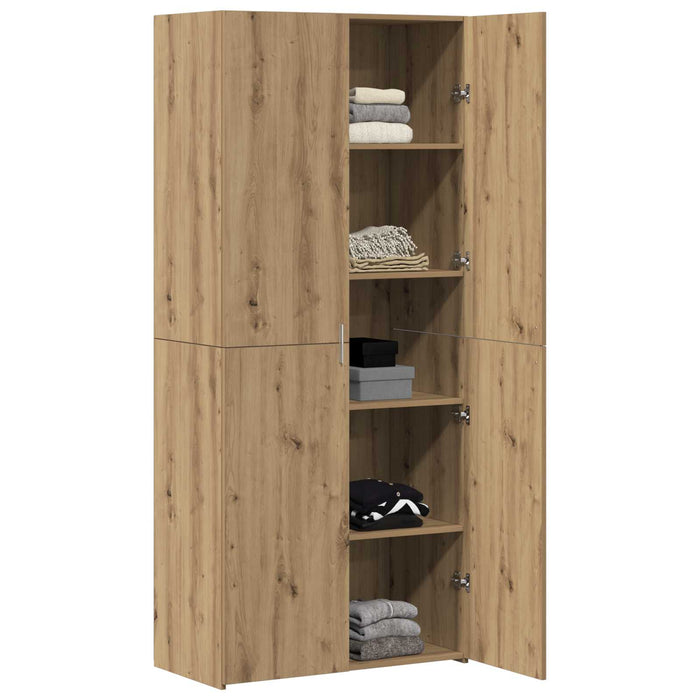 Bufet 2 pcs Stejar Artizanal 80 x 42 x 185 cm - WALTI WALTI