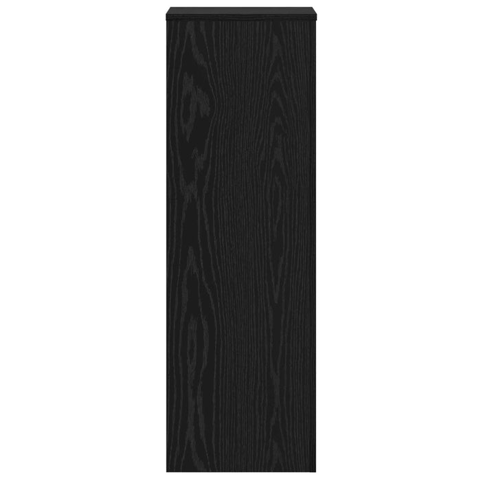 Suport pentru plante 2 pcs Stejar Negru 33 x 33 x 100 cm WALTI