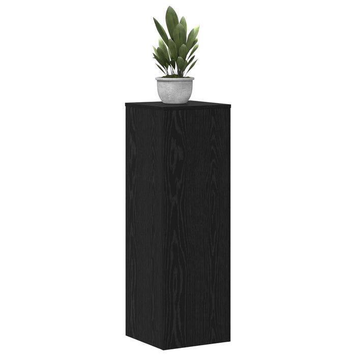 Suport pentru plante 2 pcs Stejar Negru 33 x 33 x 100 cm WALTI