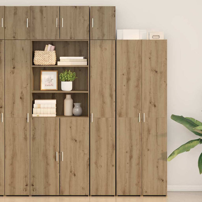 Dulap de Stocare Subțire Stejar 30x42.5x225 cm Lemn prelucrat - WALTI WALTI