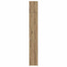 Dulap de Stocare Subțire Stejar 30x42.5x225 cm Lemn prelucrat - WALTI WALTI