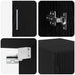Slim Storage Cabinet Stejar Negru 30x42.5x225 cm Lemn prelucrat - WALTI WALTI