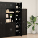 Slim Storage Cabinet Stejar Negru 30x42.5x225 cm Lemn prelucrat - WALTI WALTI