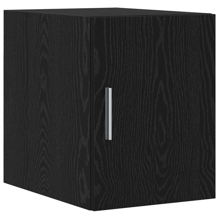 Slim Storage Cabinet Stejar Negru 30x42.5x225 cm Lemn prelucrat - WALTI WALTI