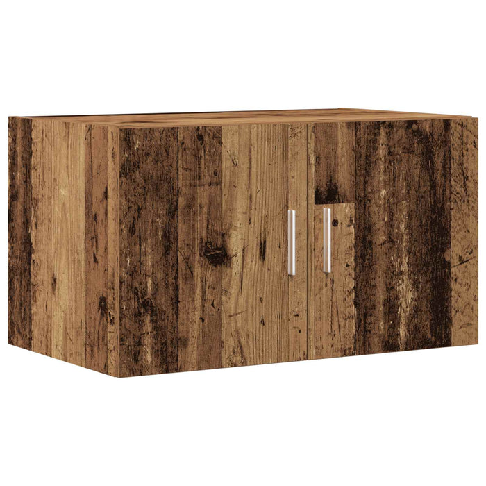 Dulap de depozitare 2 pcs Lemn vechi 70 x 42,5 x 185 cm WALTI