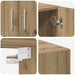 Dulap de depozitare 3 pcs Stejar Artizanal - WALTI WALTI