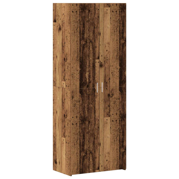 Dulap de depozitare 2 pcs Lemn vechi 70 x 42,5 x 225 cm WALTI