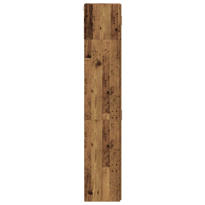 Dulap de depozitare 2 pcs Lemn vechi 70 x 42,5 x 225 cm WALTI