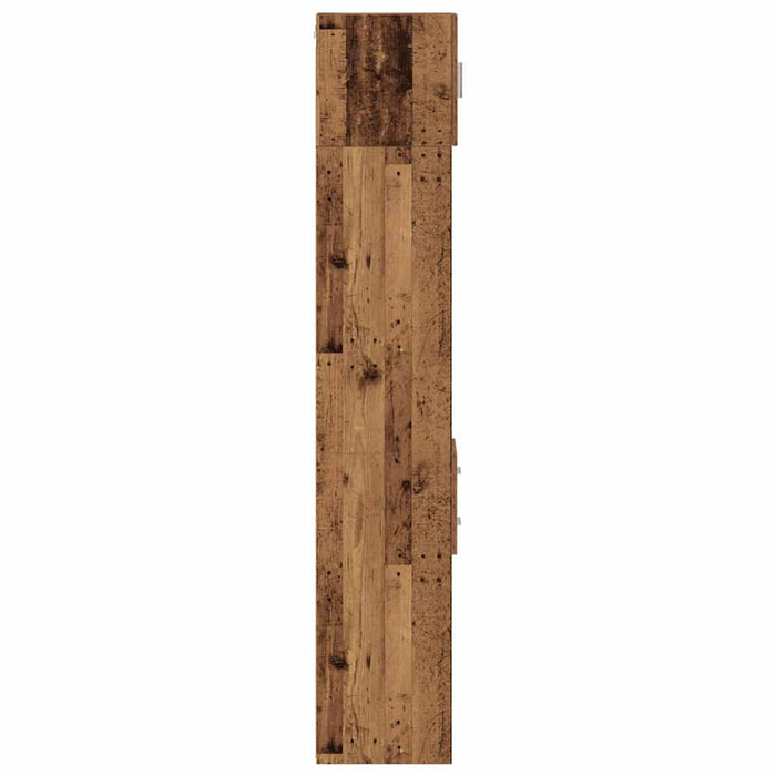 Dulap de stocare subțire vidaXL Lemn vechi 30x42.5x225 cm Lemn prelucrat - WALTI WALTI